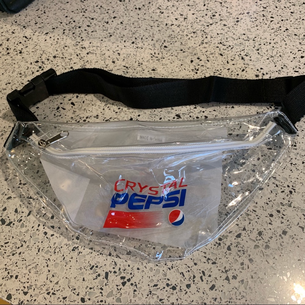 Crystal Pepsi fanny pack